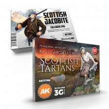 Akpack74 Scottish jacobite and scottish tartans signature set