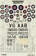 1/72 Supermarine Seafire Mk.XV Royal Canadian Navy & Royal Navy