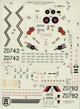 1/72 Tornado GR.1 ZD742/CZ 17F Sqn 75th Anniversary scheme