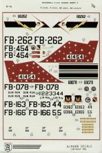 1/72 McDonnell F-101 decals