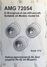 1/72 D-36 engines of Yak-42D