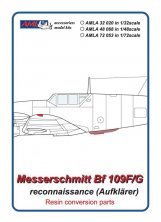 1/32 Messerschmitt Bf-109F-4/Bf-109G resin set