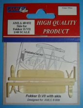 1/48 Fokker D.VII  skis (Finnish version)