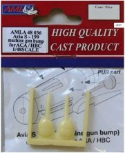 1/48 Avia S-199 machine gun bump (ACA/HBC)