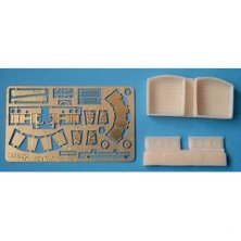 1/72 Wheel well for Curtiss P-40