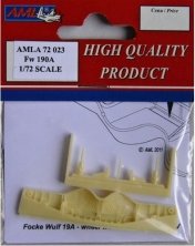 1/72 Focke Wulf 190A wheel well set (ACAD/TAM/REV)