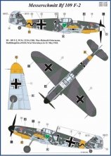 1/72 Masks for Bf 109 F-2 (incl. decals)