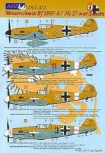1/48 Bf-109F-4 Tropical version Jg 27 over the Sahara