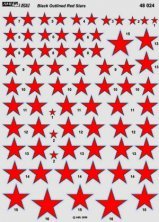 1/48 Soviet Stars National Insignia WWII assorted sizes