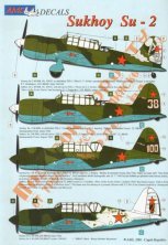 1/48 Decals Sukhoi Su-2 (5x camo & PE seatlbelts)