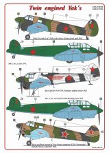 1/48 Yakovlev Yak-2, Yak-4 & Yak-6 Twin engined Yaks