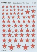 1/72 Soviet Stars in the Skies Pt 2. Red Stars Black Outline