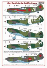 1/72 Decals Red Devils in LaGGs-3 Part I