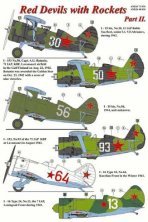 1/72 Red Devils with Rockets Pt.II Decals & PE set