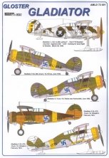 1/72 Gloster Gladiator (7) GL-273 1/LeLv 16 Haarajarvi