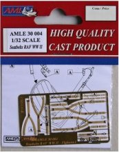 1/32 Seatbelts RAF WWII type M for Spitfire