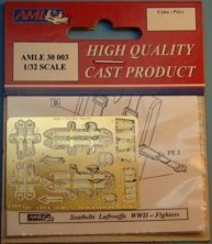 1/32 Seatbelts Luftwaffe WWII Fighters