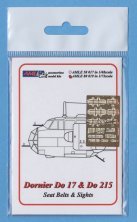 1/72 Dornier Do-17 and Do-215-seat belts and gun sights