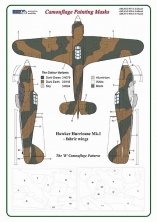 1/32 Hawker Hurricane Mk.I The B Camouflage Patterns