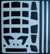 1/48 Mask Canopy for Curtiss P-40 (TRUMP)