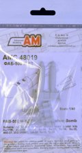 1/48 FAB-500 M-62 HE Fragmentation Bombs