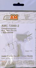 1/72 244N Soviet Nucl.Bomb with BD3-56 rack