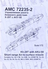 1/72 Kh-29T with AKU-58 Air-to-surface missile