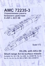 1/72 Kh-29L with AKU-58 Air-to-surface missile