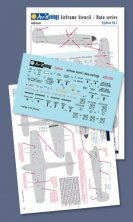 1/32 Hawker Typhoon airframe stencil/data