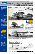 Aviaeology AOD48024 Decal Canso A 162 BR Sqn RCAF 1/48