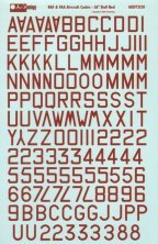 Aviaeology Codici RAF e FAA Rosso Opaco 36 1/72