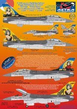 Astra Decals F-16A Block 15 RNLAF 323 Sqn 1/72