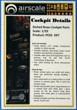 1/32 Cockpit Details. German, RAF, and US components