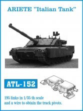Italian C1 Ariete MBT 195 links in 1/35 th scale