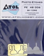 1/48 Bf-109E undercarriage covers