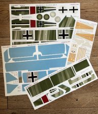 1/24 Fokker DR.I 574/17 Pilot unknown, Jasta 14