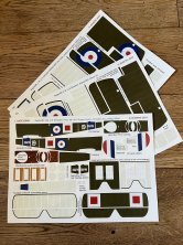 1/32 Sopwith 1 Strutter 9722 Draper/Barker No.3 Wing Rnas