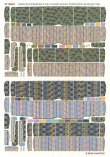 1/48 fokker dvii (Fokker built) 4 & 5 colour "lozenge" faded e