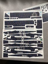 1/48 Gotha G.V 4 sheet set with 4 markings options