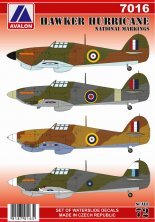 1/72 Hawker Hurricane National Markings