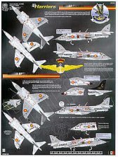 Aztec 1/48 RAF Harrier AV-8A Spanische Marine Decals