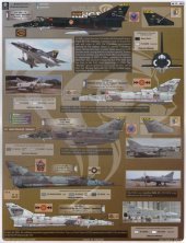 Aztec 1/48 Dazzling Kings Kfir C-7 C10 C12 F21-A Decals