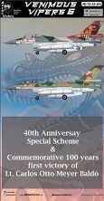 1/48 Venimous Vipers 6 F-16 AIM-9P Venezuela. 40th Anniversary