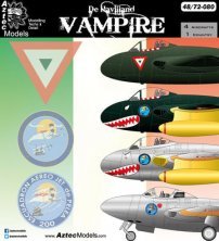 1/72 De Havilland Vampire Mexico