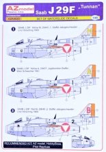 1/48 Decal set SAAB J29F Tunnan