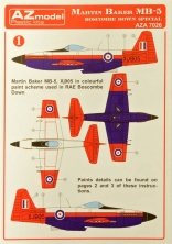 1/72 Decals Martin Baker MB-5 Boscombe Down