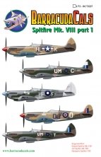1/72 Supermarine Spitfire Mk.VIII  Part 1