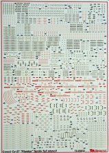 1/72 Sukhoi Su-27 Flanker family Full Stencil Data