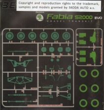 1/24 Skoda Fabia Gravel Rally Conversion set (for Bel Kits)