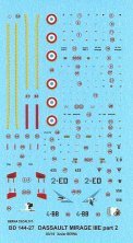 1/144 Dassault Mirage IIIE Arme de lAir Part 2